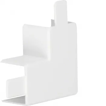 HAGER plakans leņķa savienotājs hfr PVC LF3003059016 LF 30x30mm satiksmes baltā krāsā