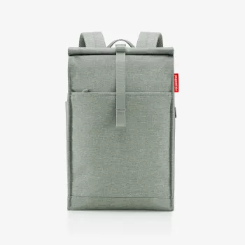 Reisenthel Urban Rolltop mugursoma 16L zaļa no pārstrādāta PET (EN 5048)