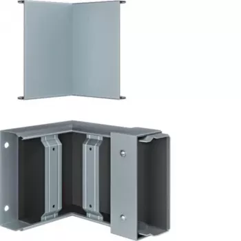 Hager FWK-Plus iekšējais stūris 60x150 mm cinkota ugunsdrošības kabeļu kanāla armatūra FWKP601504VERZ