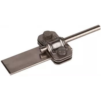 DEHN UNI atvienošanas spaile 459139 nerūsējošais tērauds apaļiem 8-10 mm / plakaniem 30 mm