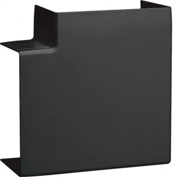 Hager LFF6011059011 Plakans leņķa pārsegs grafīta melns 60x110 mm kanālam