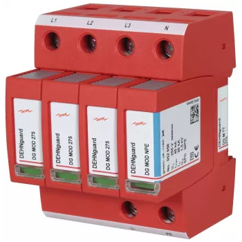 DEHN 952310 Modulārais pārsprieguma novadītājs TT un TN-S sistēmām IP20