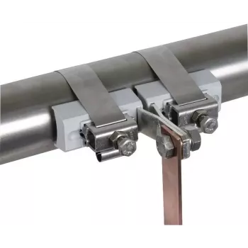 DEHN lentes cauruļu skava 540803 ar M10 savienojuma skrūvi