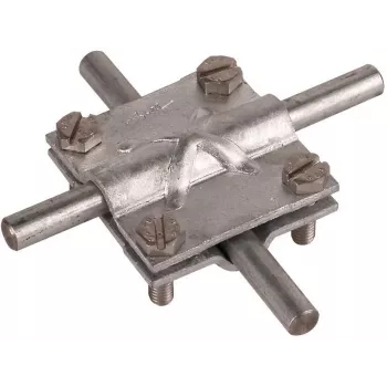 DEHN 314300 krustveida savienotājs St/tZn apaļiem vadītājiem 8-10 mm
