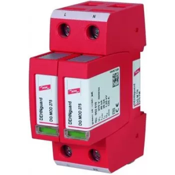DEHN DG M TN 275 FM 2. tipa pārsprieguma novadītājs 2 polu 275V AC 40kA