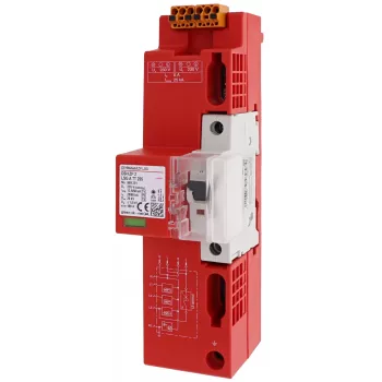 DEHN DSH ZP 2 LSG A TT 25 zibens un pārsprieguma aizsargs kombinētais 1+2 tips 2-poliem 255V 909231