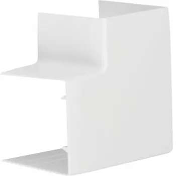 Hager LFF6006059016 plakans leņķis 60x60 mm balts