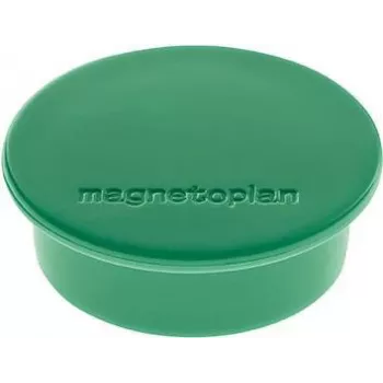Magnetoplan Discofix apaļais magnēts zaļš pilna kodola ferīts 2,2 kg 10 gab. iepakojums 1662005