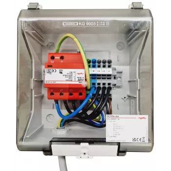 DEHN DCU EMOB 1 32 Pārsprieguma novadītājs 1+2 tips (900904)