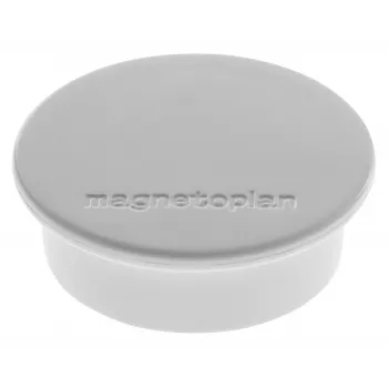 Magnetoplan Discofix apaļais magnēts, pelēks, viengabalains ferīta kodols, 2,2 kg turēšanas spēks (1662001)