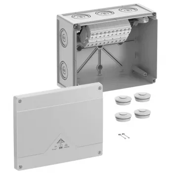 SPELSBERG Abox Pro SL-16² savienojumu kārba, IP66/IP67/IP69, 16 mm², 5 polu, pelēka 41644001