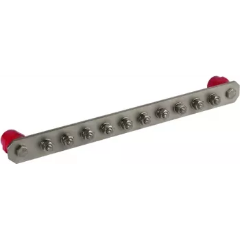 DEHN PAS I 10AP M10 V2A potenciālu izlīdzināšanas kopne 435 mm nerūsējošais tērauds 472219