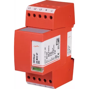DEHNrail DR M 4P 255 2. tipa pārsprieguma novadītājs 4 polu 255V 953400