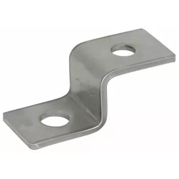 DEHN Gala elements 390499 Z-forma nerūsējošais tērauds 4 mm troses virvei
