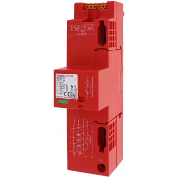 DEHN DSH ZP B2 LSG TT 255 1.+2. tipa kombinētais pārsprieguma aizsargs 4-poliem 255V 909731