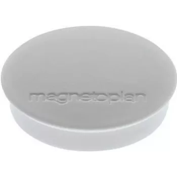 Magnetoplan Discofix apaļais magnēts standarta pelēks pilnserdes ferīts 0,7 kg turēšanas spēks 1664201