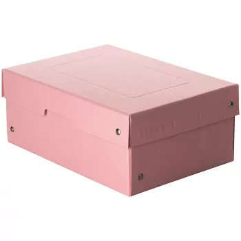 FALKEN PURE Dokumentu glabāšanas kaste 1250 lapas pasteļrozā 18,0 x 25,0 x 10,0 cm, 1 gabals 22001896000F