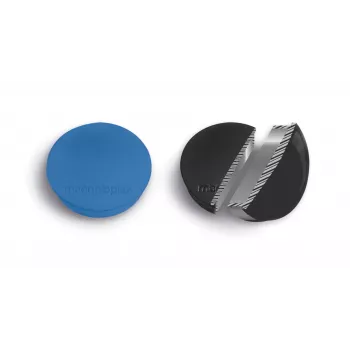 MAGNETOPLAN HOLTZ Discofix apaļais magnēts Standard melns, ferīta kodols, 0,7 kg turēšanas spēks, 30 mm, 10 gab. iepakojums 1664212