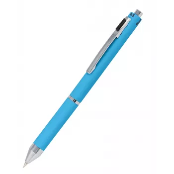 ONLINE SCHREIBGERÄTE 4 krāsu lodīšu pildspalva Multipen zila (sarkans, zils, melns, pelēks tintes), 1 gab 32072/3D