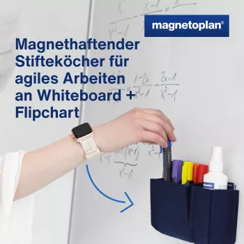 magnetoplan pildspalvu turētājs magnetoTray small 1227614 zils (1227614)