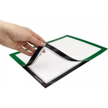 MAGNETOPLAN HOLTZ magnetofix informācijas rāmis DIN A4, zaļš, atverams no abām pusēm, pašlīmējošs 1131905