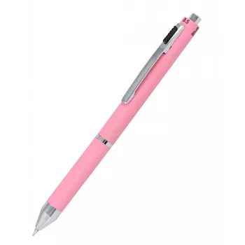 ONLINE 4 krāsu lodīšu pildspalva Multipen rožu, sarkana/zila/melna/pelēka 32075/3D