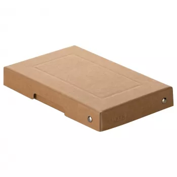 FALKEN PURE Uzglabāšanas kaste 310 loksnes dabīgi brūna 12,0 x 18,5 x 2,5 cm, 1 gab 22001824000F
