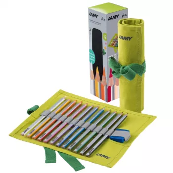LAMY Plus krāsaino zīmuļu komplekts ar asināmo (12 krāsas) 1226068