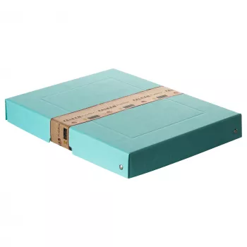 FALKEN PURE Uzglabāšanas kaste 500 loksnes pasteļzila 24.0 x 32.0 x 4.0 cm, 1 gab (22001856000F)