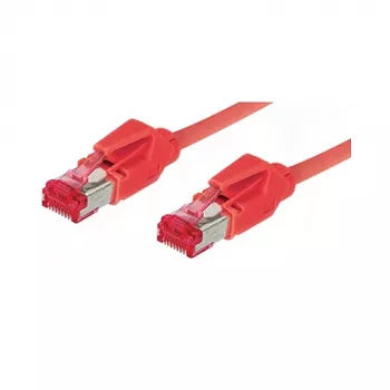 Good Connections Cat.6 S/FTP PiMF bezhalogēnu savienojuma kabelis, Hirose RJ45, sarkans, 5m (8066-105R)