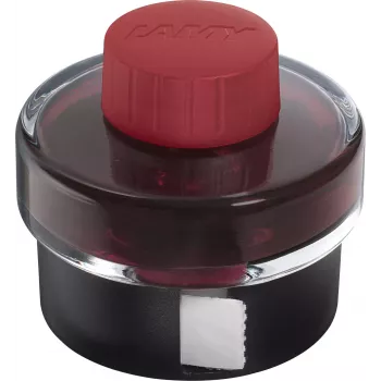 LAMY T 52 tintes pildspalvas tintes pudele, sēpija, 50 ml ar integrētu tintes savācējbaseinu un stabilu pamatni 1240232
