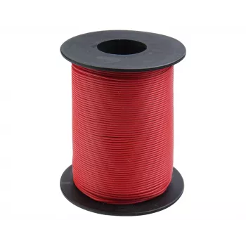 Donau Elektronik 105-0-100 Montāžas vads 1 x 0,20 mm² Sarkans 100 m