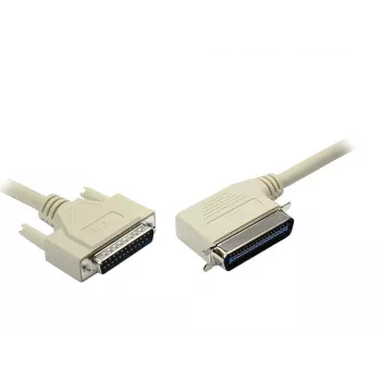 GoodConnections Alcasa USB printera kabelis, kreisais leņķis, 5,0 m 4095-5L