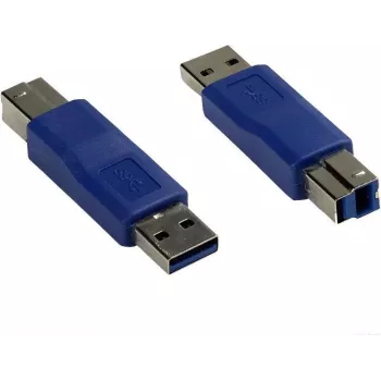 GoodConnections Alcasa USB-AD34 USB-A–USB-B adapteris, zils