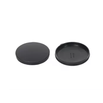 GoodConnections Alcasa 9870-65 priekšējais objektīva vāciņš 65 mm Center-Pinch Snap-On melns