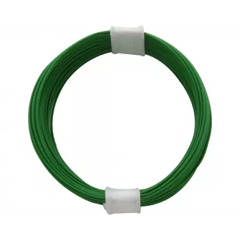 Donau Elektronik 110-4 savīta stieple 1 x 0,04 mm² zaļa 10 m