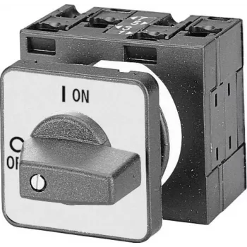 Eaton T0-1-8200/E 20 A 1-pola 90° izciļņu slēdzis, pelēks/melns 67352