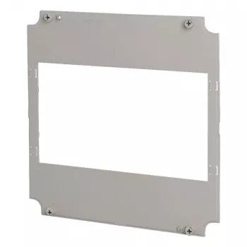 Eaton GA-RS-I44 montāžas plāksne, plastmasa, pelēka, 375 x 375 x 20 mm, CI sērijas korpusiem 022653