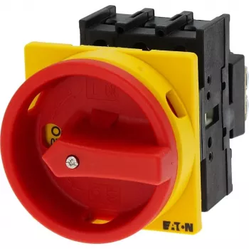 EATON P1-32/EA/SVB galvenais slēdzis 3-poliem 32A virsmas montāžas avārijas izslēgšanas funkcija 081438