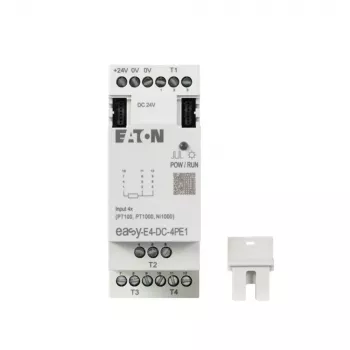 Eaton EASY-E4-DC-4PE1 easyE4 ieeju/izeju paplašinājuma modulis, 4 RTD