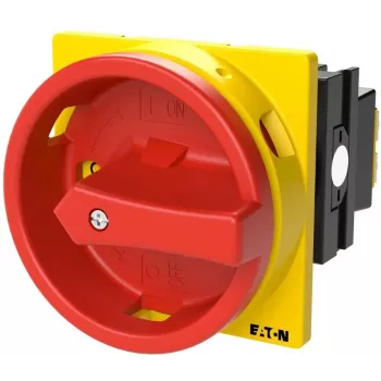 Eaton T0-1-102/EA/SVB izciļņu slēdzis, 1 pols, 2 pozīcijas, 20 A, 690 V AC, melns rokturis, IP65 priekšpuse 091078