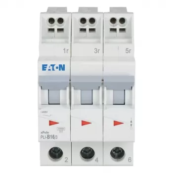 Eaton PLI-B16/3 miniatūras automātiskais slēdzis B tips 16 A 3 polu 101314