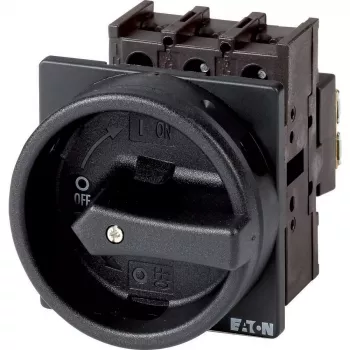 Eaton P1-32/EA/SVB-SW/N 3 polu galvenais slēdzis 32 A, IP65, melns 093452