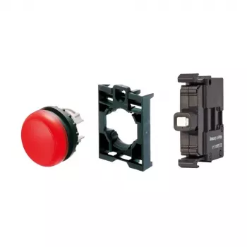 Eaton M22-L-R-LED-BVP sarkans LED indikators, 24 V AC/DC, 22,5 mm montāža 110926