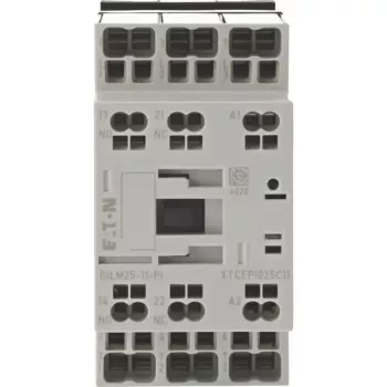 EATON DILM25-11 230V 50Hz 3 polu jaudas kontaktors, 25A AC-3 400V, 11kW, 1NO+1NC 199284