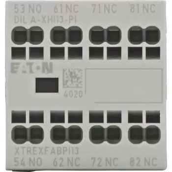 Eaton DILA-XHI13-PI palīgkontaktu bloks, 1NO+3NC, priekšējā montāža, skrūvju spailes 199320