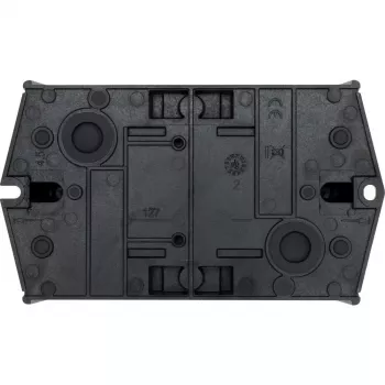 Eaton T0-1-8200/I1/SVB 1-poliga galvenais slēdzis, 20A, sarkans/dzeltens rokturis, IP65 priekšpuse 207145