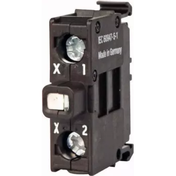 EATON M22 LED elements zaļš M22-LEDC-G ar pamatnes stiprinājumu AC/DC 8-15mA 216562