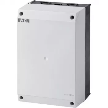Eaton atloka korpuss apakšdaļa melna/virsdaļa balta 160 x 240 mm PC IP65 ar DIN sliedi (CI-K 4-125-TS)