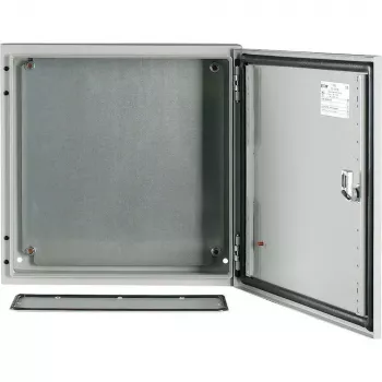 Eaton CS-44/150 sienas montāžas korpuss 400x400x150mm, tērauds, IP65, gaiši pelēks 111683